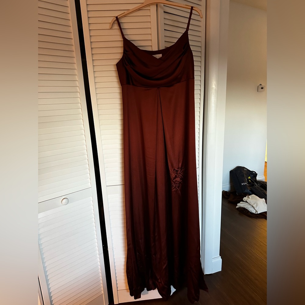 Revelry Maternity Skye Silk Satin